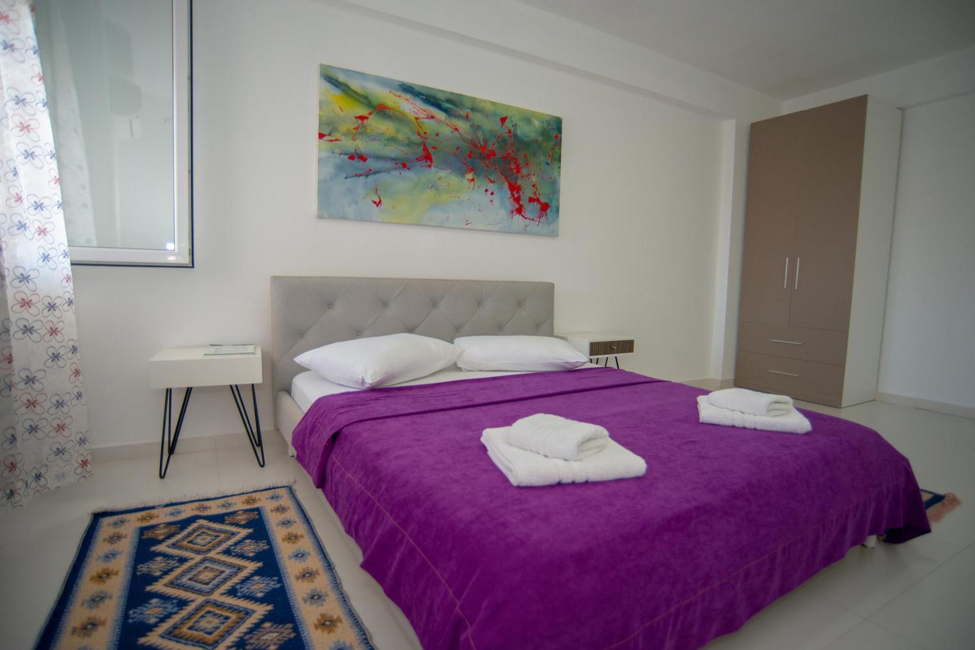 Bougainville Bay Apartments Saranda Oda fotoğraf