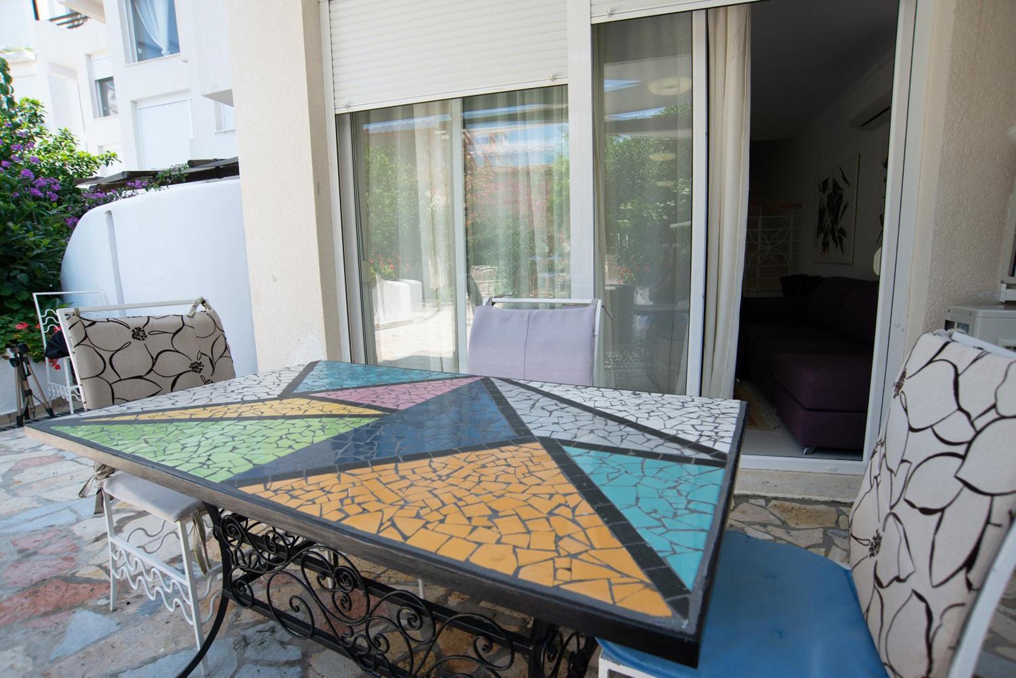 Bougainville Bay Apartments Saranda Oda fotoğraf
