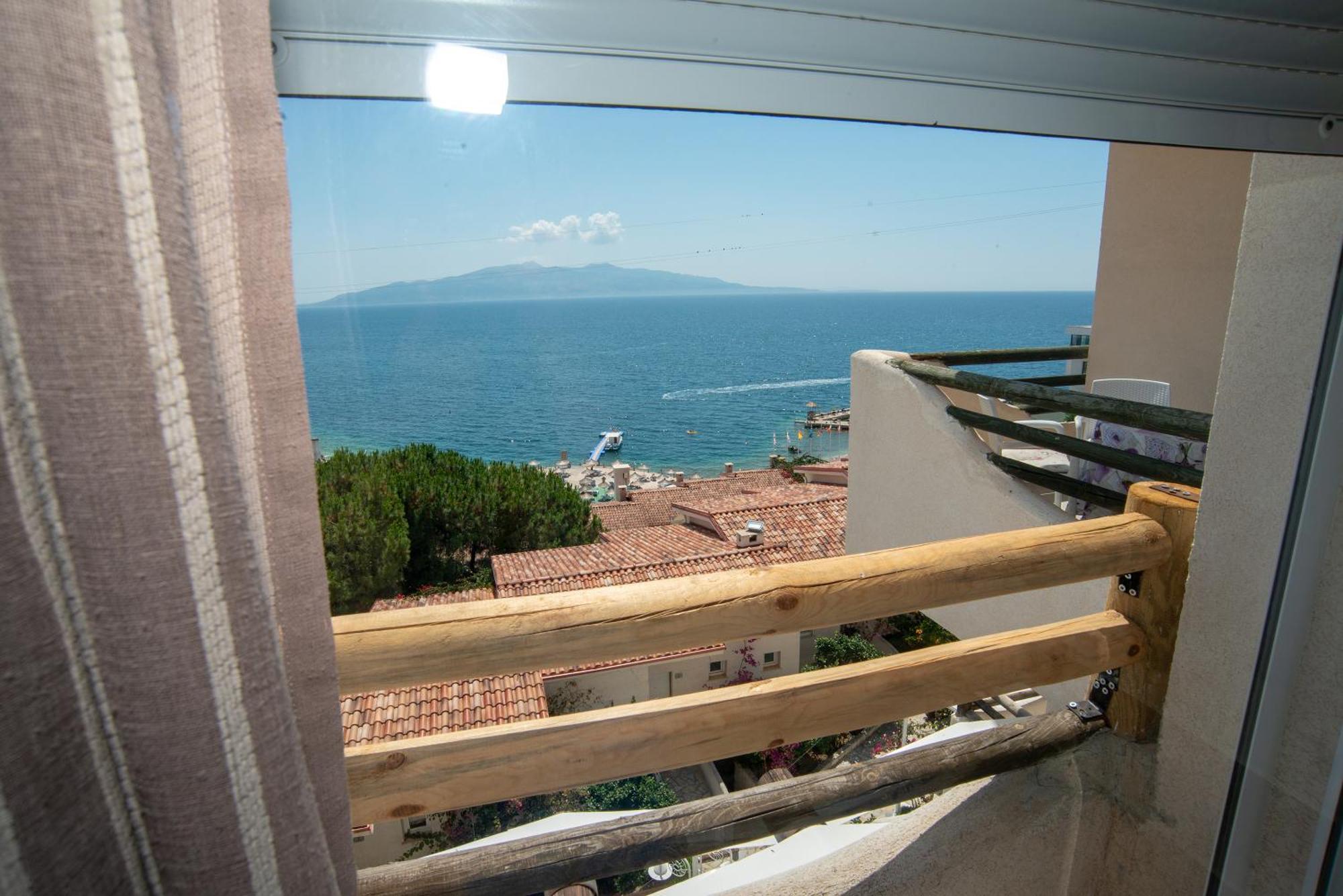 Bougainville Bay Apartments Saranda Oda fotoğraf